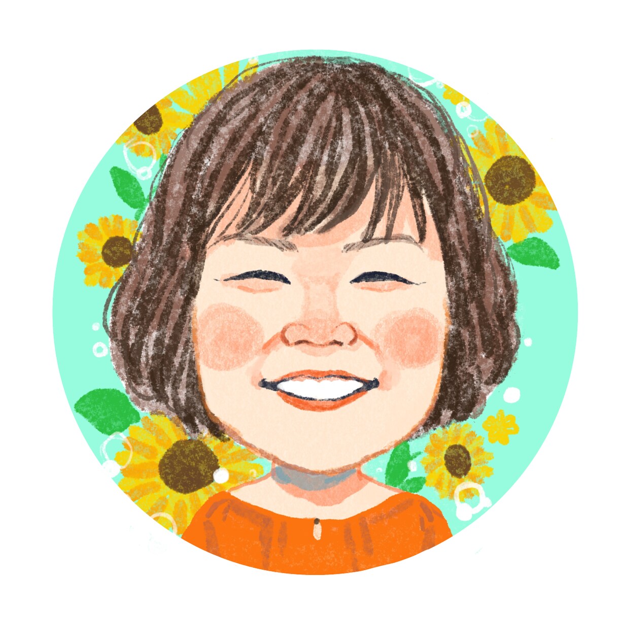 デジタルでデフォルメ似顔絵描きます SNSやLINEなどのアイコンにどうぞ イメージ9
