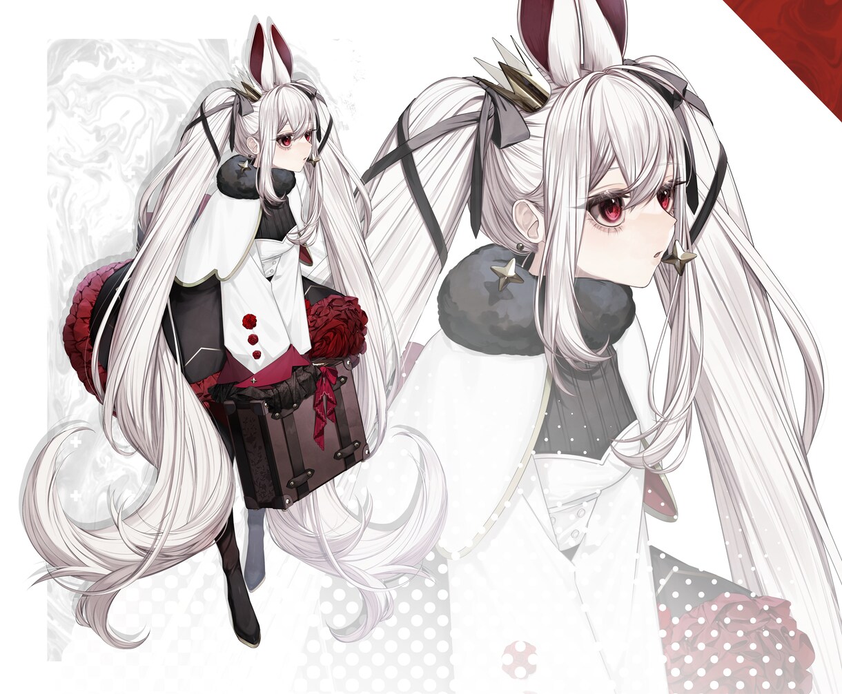 立ち絵・キャラクターデザイン制作します 〔商用利用◎〕TRPG用立ち絵、VtuberLive2D用 イメージ3