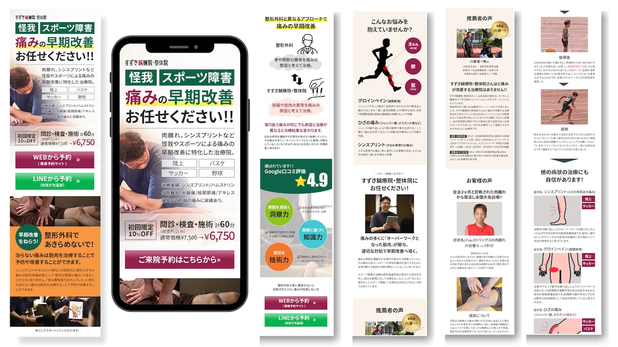 完全オリジナルデザインのHPを制作します WordPress。WIX対応!プロが高品質のHPを提案 イメージ5