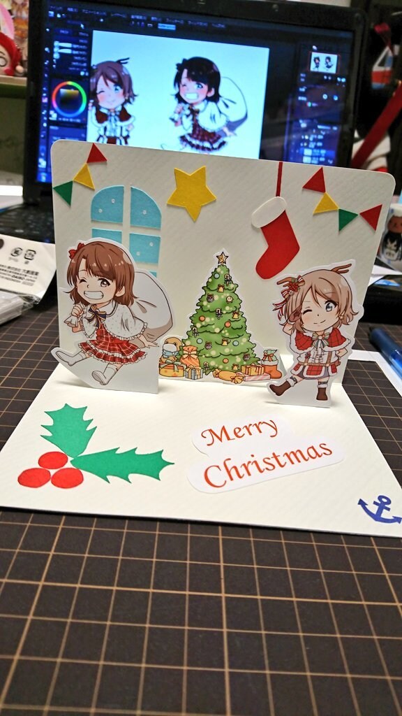 ポップアップカード用イラスト作成します 作り方説明書付き！メッセージで作り方の質問にもお答えします！ イメージ2