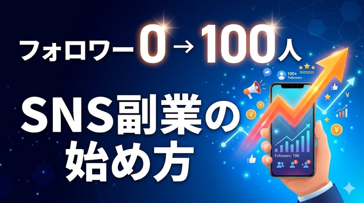 48時間でSNS副業の弱点をAI診断しますます フォロワー5600人の実績者が改善点をAI分析｜返金保証付 イメージ1