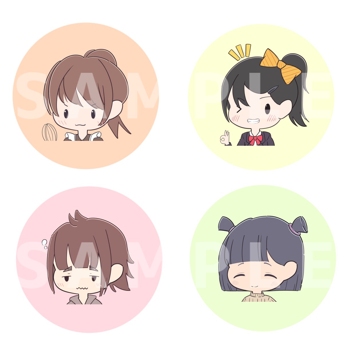 12月まで最安値！ゆるかわアイコンお描きします 最短即日対応可！SNSやブログに使える！商用利用可！ イメージ8