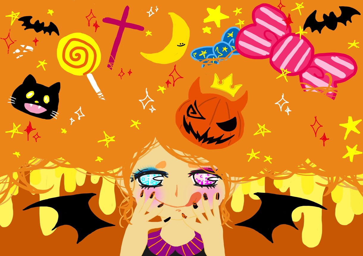 女の子のイラスト描きます アイコン用に使ったり待ち受け画面として使いたい方へ イメージ3