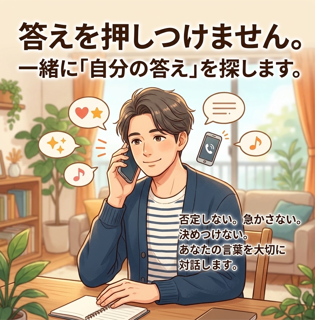 何がしたいか分からない悩みを一緒に整理します あなたの中にある「自分はどうしたい？」を一緒に探します。 イメージ3