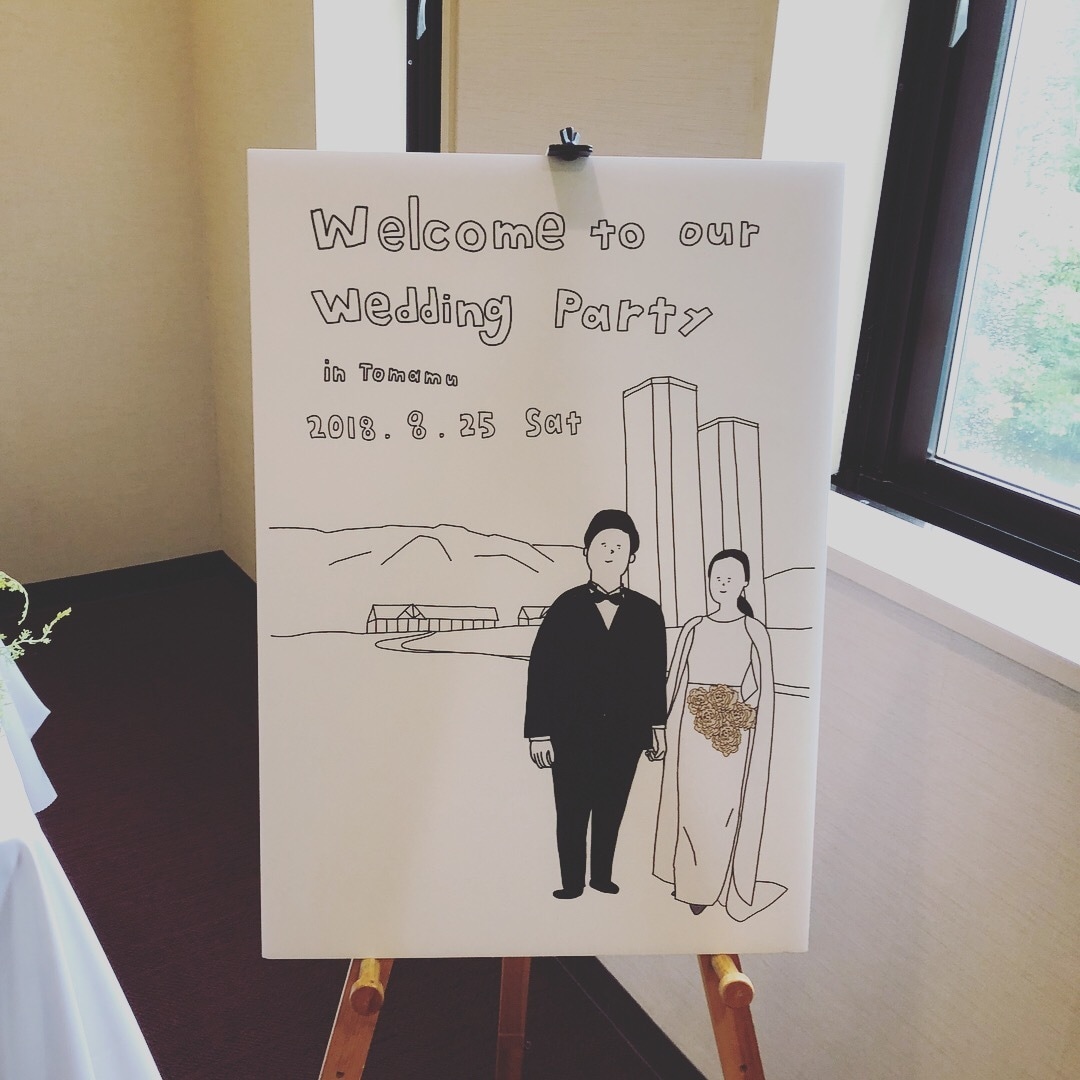 結婚式のウェルカムボードをデザイン致します 結婚式後も家に飾れる可愛いデザインに仕上げます! イメージ3