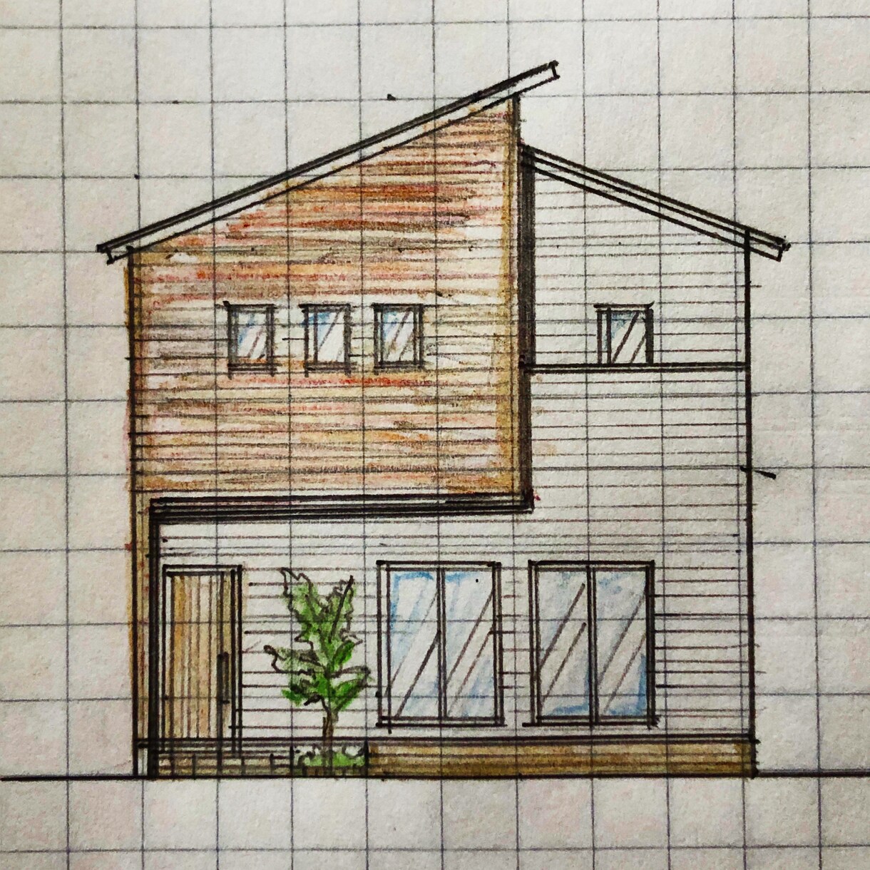 見栄えのする住宅外観デザインをご提案します スカンジナビア、ジャパンディデザインが得意です。 イメージ5