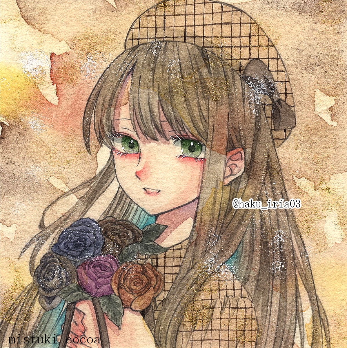 水彩イラストでのキャラクターイラスト描きます あなたの素敵なキャラクターを水彩イラストで表現します イメージ4