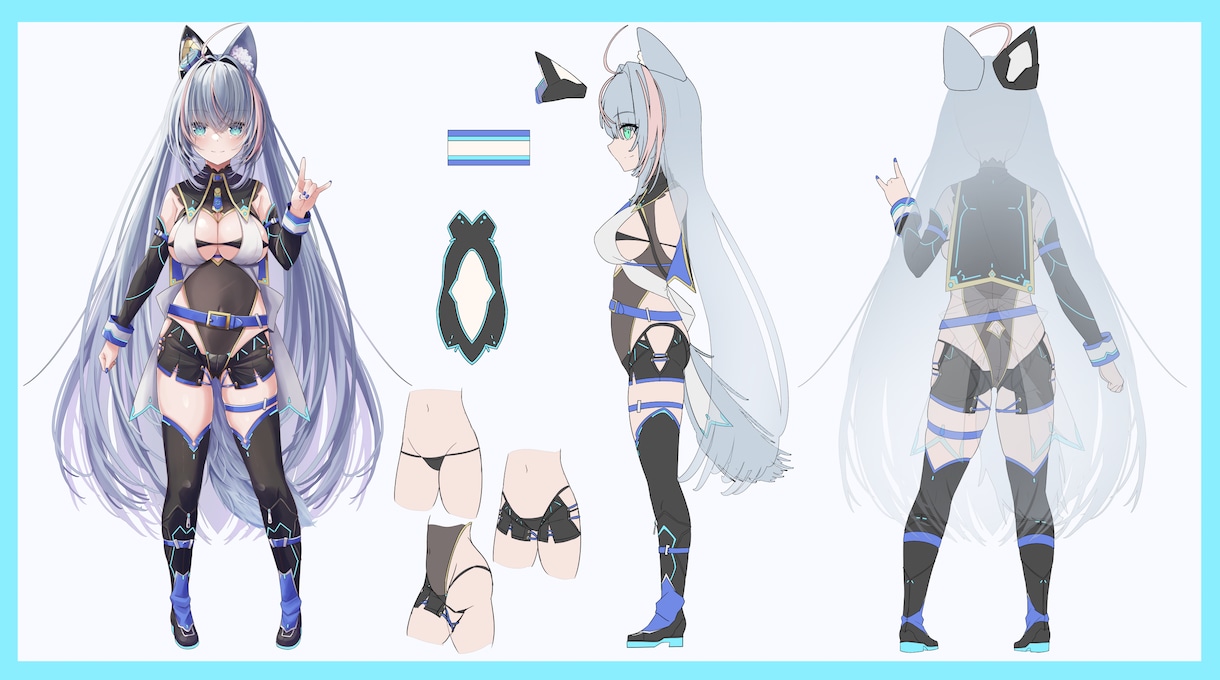 TRPG等の立ち絵、キャラデザを制作します 欲しいキャラクターを創造します！ イメージ8