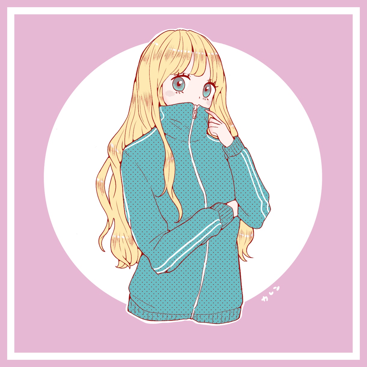可愛い女の子イラスト作成します キラキラかわいい女の子が得意です！♡ イメージ7