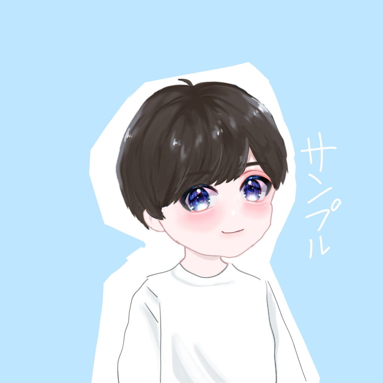 アイコン作成致します かわいい絵柄のミニキャラ風アイコンです！ イメージ1