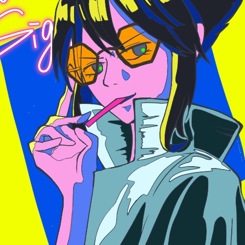 レトロポップなアイコン/イラスト描きます 目を引く！レトロで個性的なイラスト イメージ1