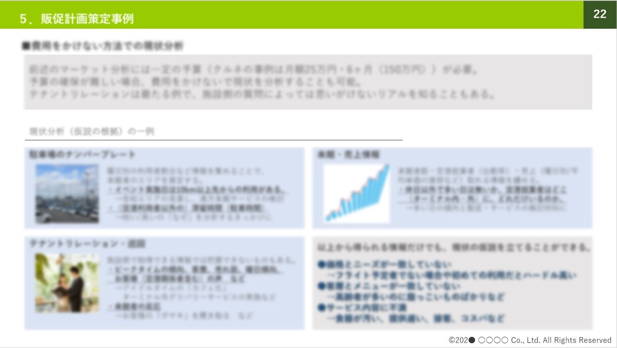 外注感のない、でも社内外で使える資料をお作りします 不動産系法人営業マンによる熱意ある資料を作成します！ イメージ7