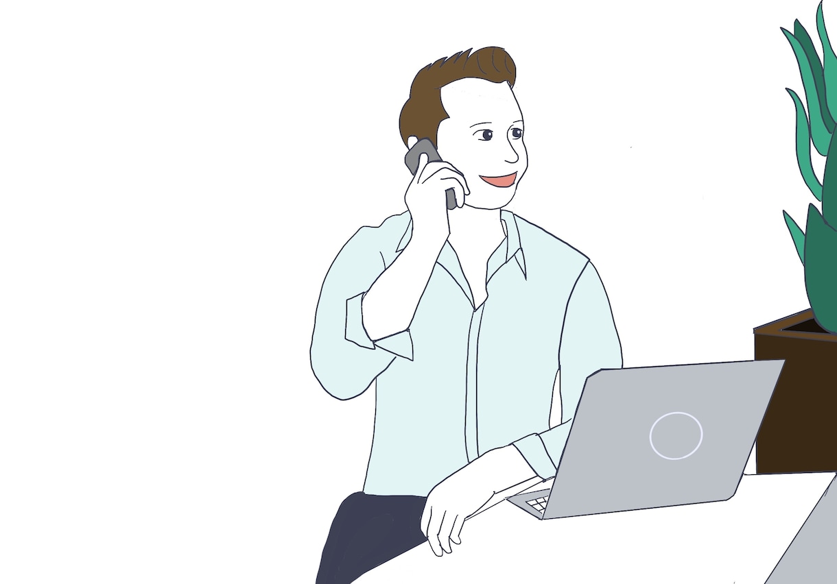 ビジネス向けカットイラスト作ります HPやSNS広告に使えるイラスト イメージ4