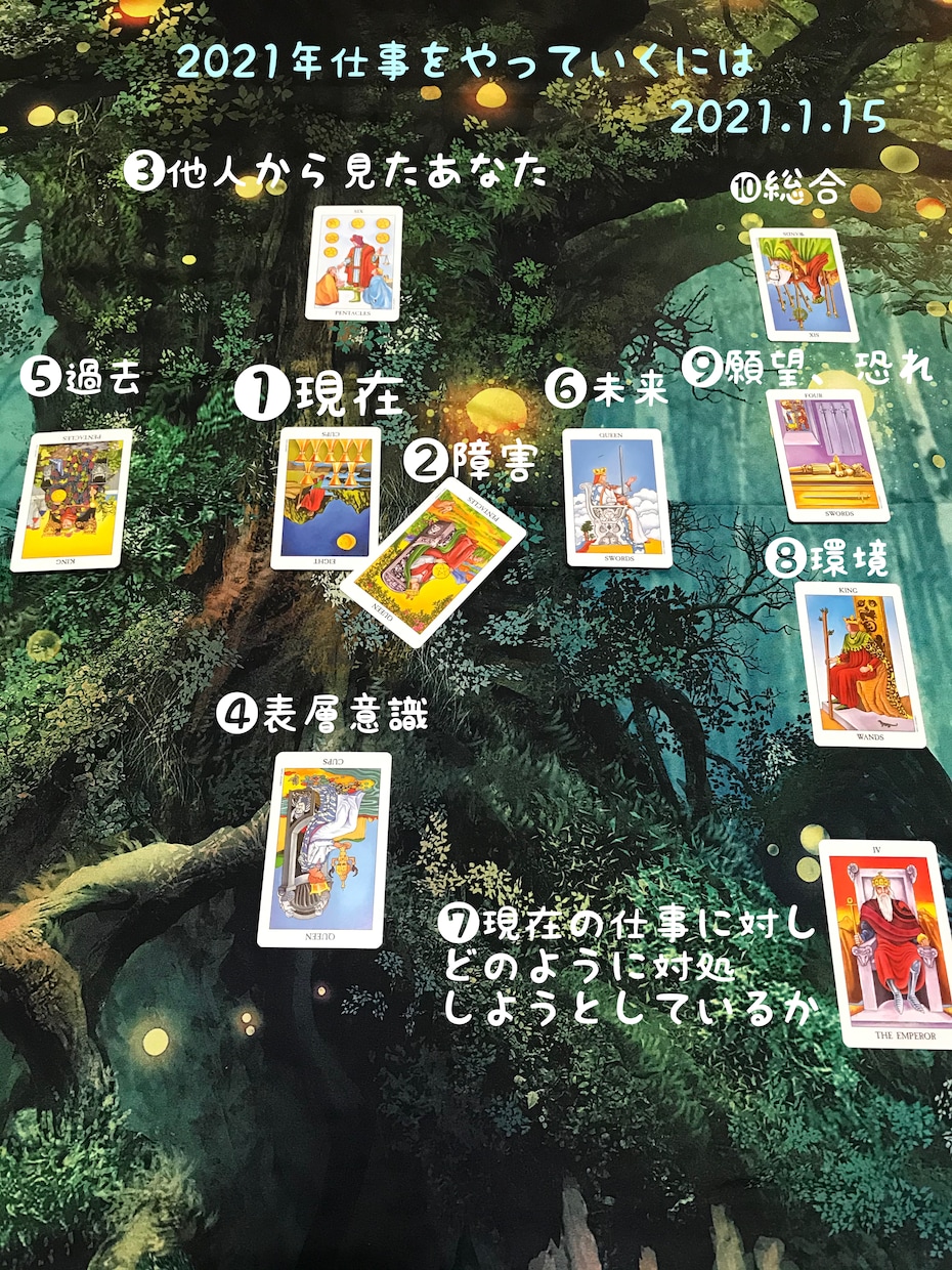 人間関係★占い★ます 【心が軽くなる】タロットカードで相談事を解決します イメージ1