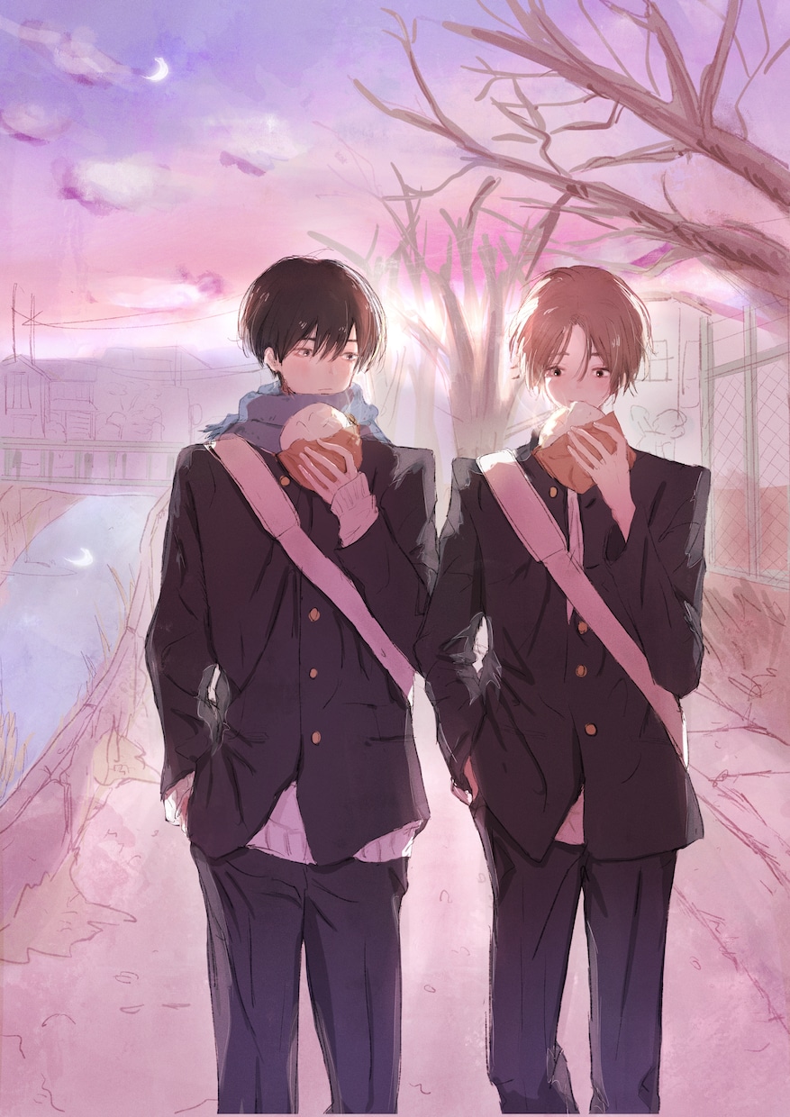 物語性のある背景ありの一枚絵イラストお描きします 歌ってみた・動画・配信・小説や同人誌表紙に。デザイン承ります イメージ2