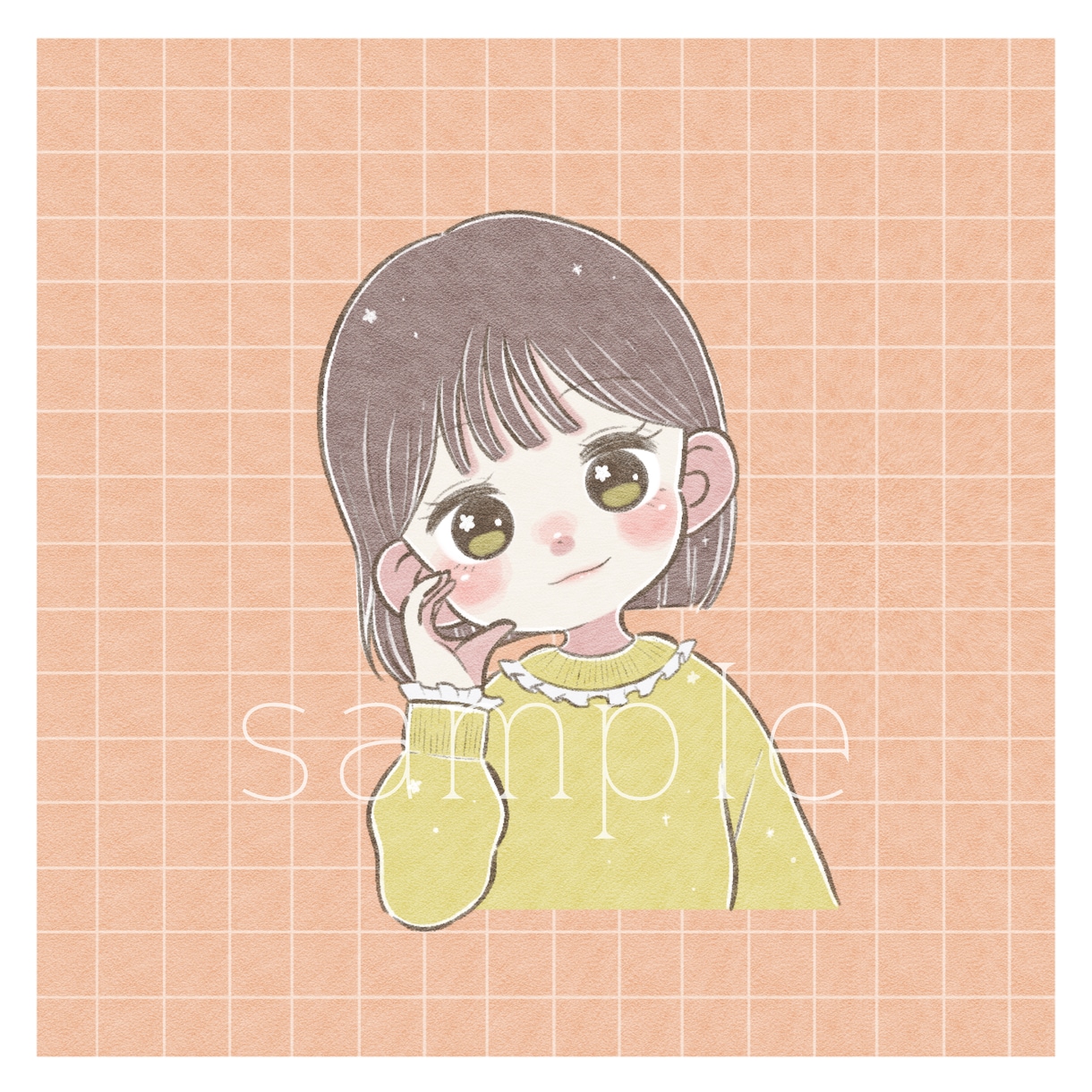 SNSで目を引く！ゆるかわPOPなアイコン描きます あなただけのオリジナルイラストを是非！ イメージ3