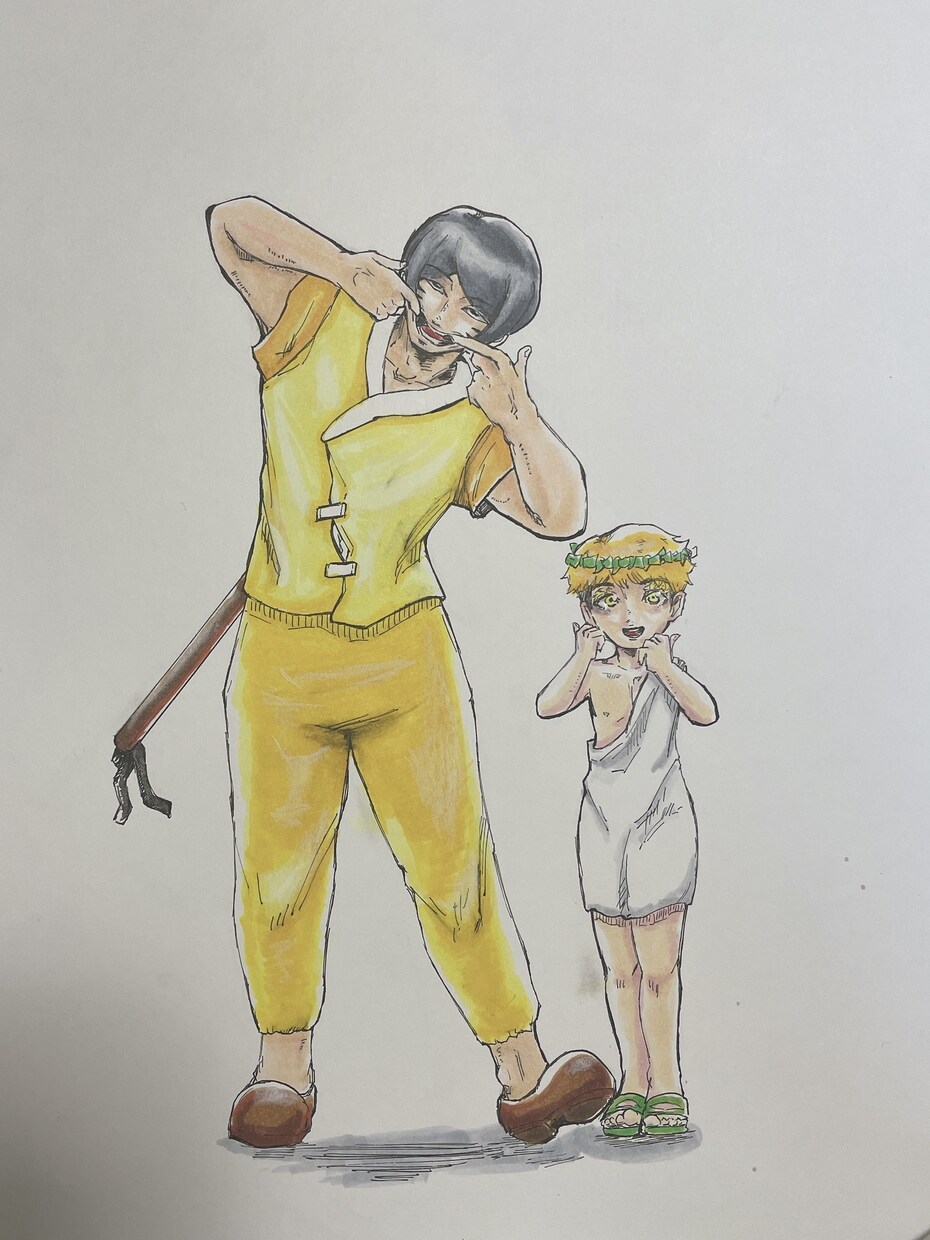 絵(漫画チック)を描きます あなたが想像する絵を私が描きましょう! イメージ2