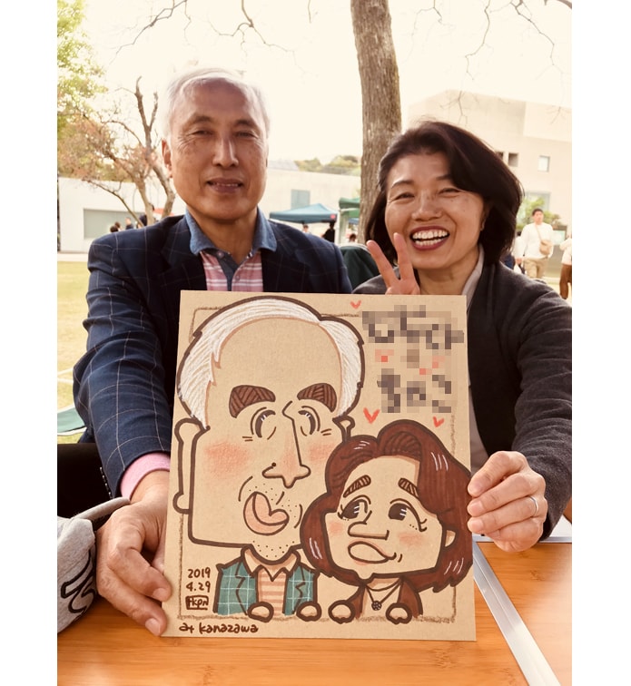 ほんわか、かわいい似顔絵作成します SNSアイコン、名刺など様々なシーンで活用いただけます！ イメージ3