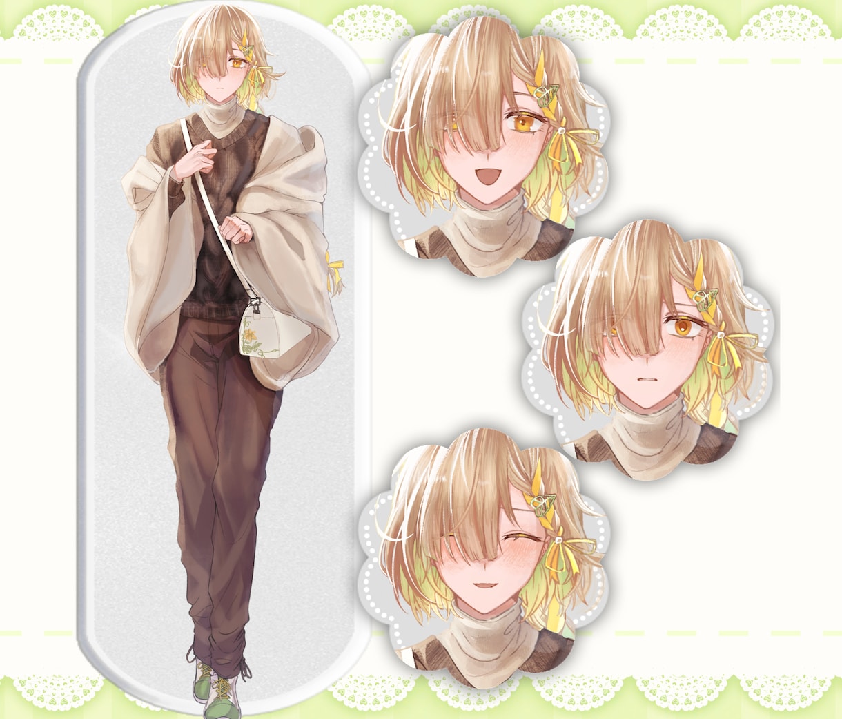 キャラクター・立ち絵制作します TRPG・ゲーム・動画用立ち絵制作します！商用利用料込！ イメージ4
