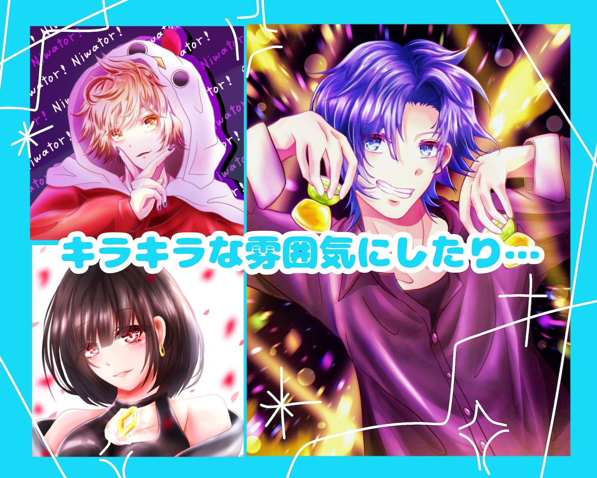 商用利用OK!イラスト着彩・仕上げ代行します アナログ線画もデジタル化して色を塗れます！ イメージ3