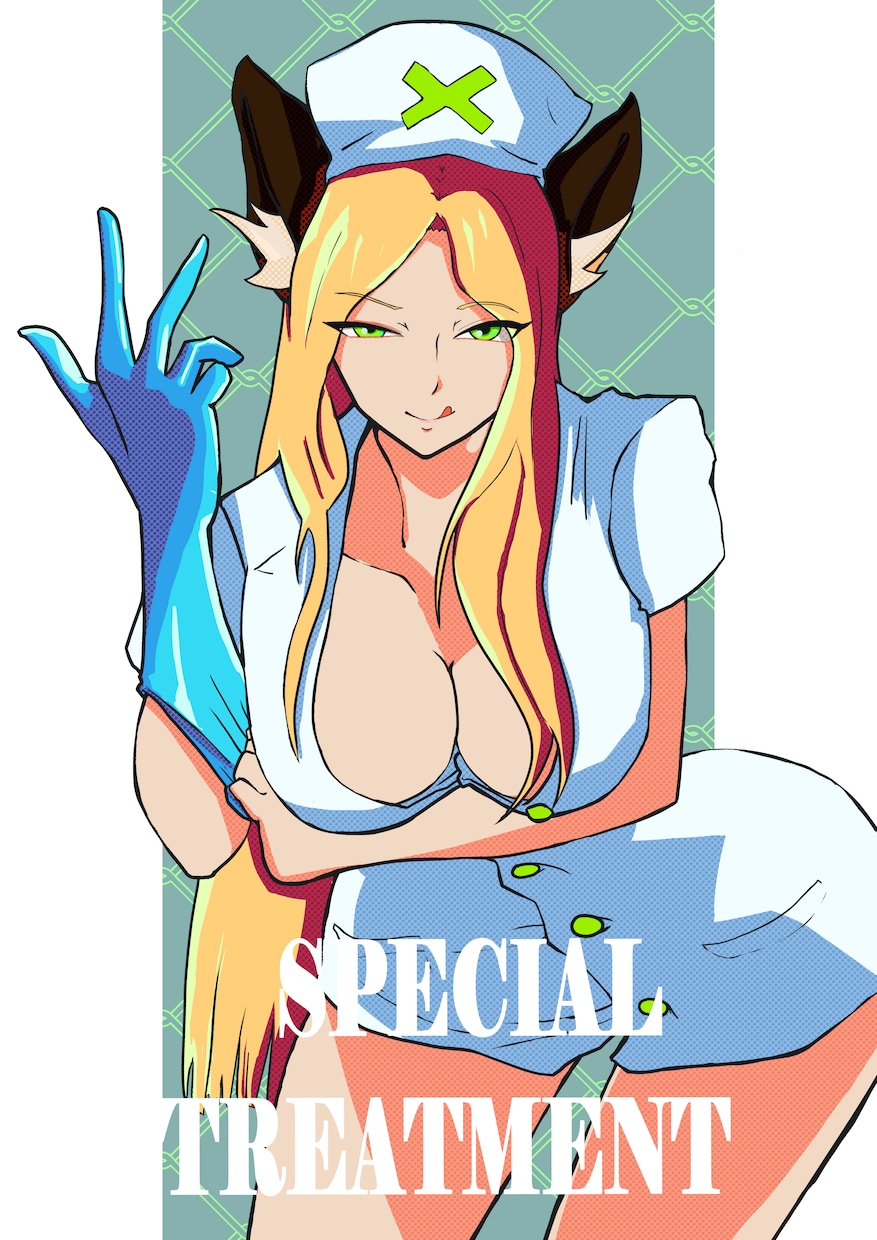 一枚絵、キャラデザ描きます 人外娘系、ギャル系の女の子をメインで描きます！！ イメージ2