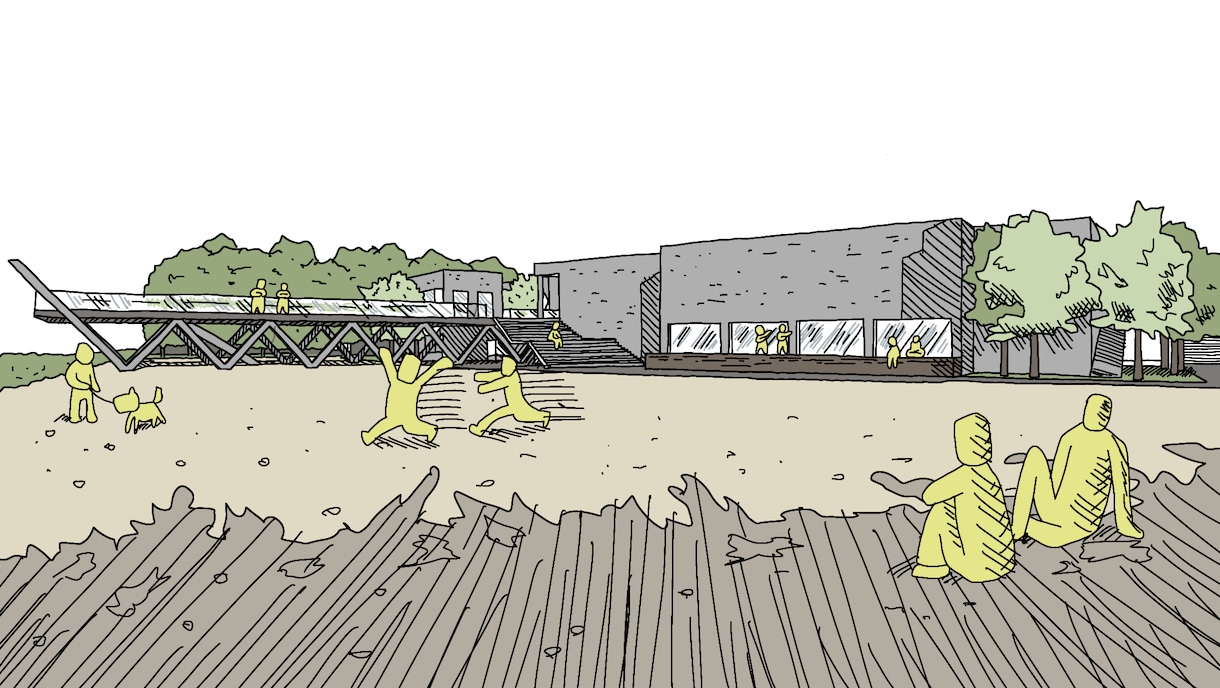 手描きで！記憶に残る簡単な建築パースを描きます 何度も修正可能。イメージ通りの表現を目指します。 イメージ5
