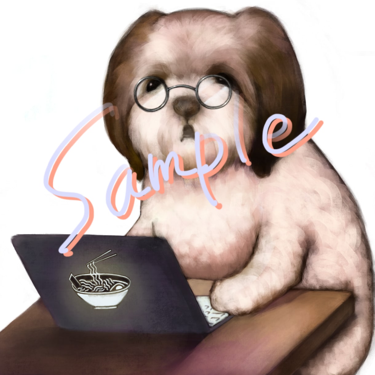 ゆるキャラどうぶつアイコン描きます ペットや好きなどうぶつなどをゆるキャラ化します イメージ7