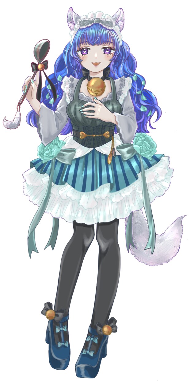 IRIAM配信用の立ち絵を作成します 配信アプリIRIAMで使用出来る1枚立ち絵イラストの出品 イメージ2