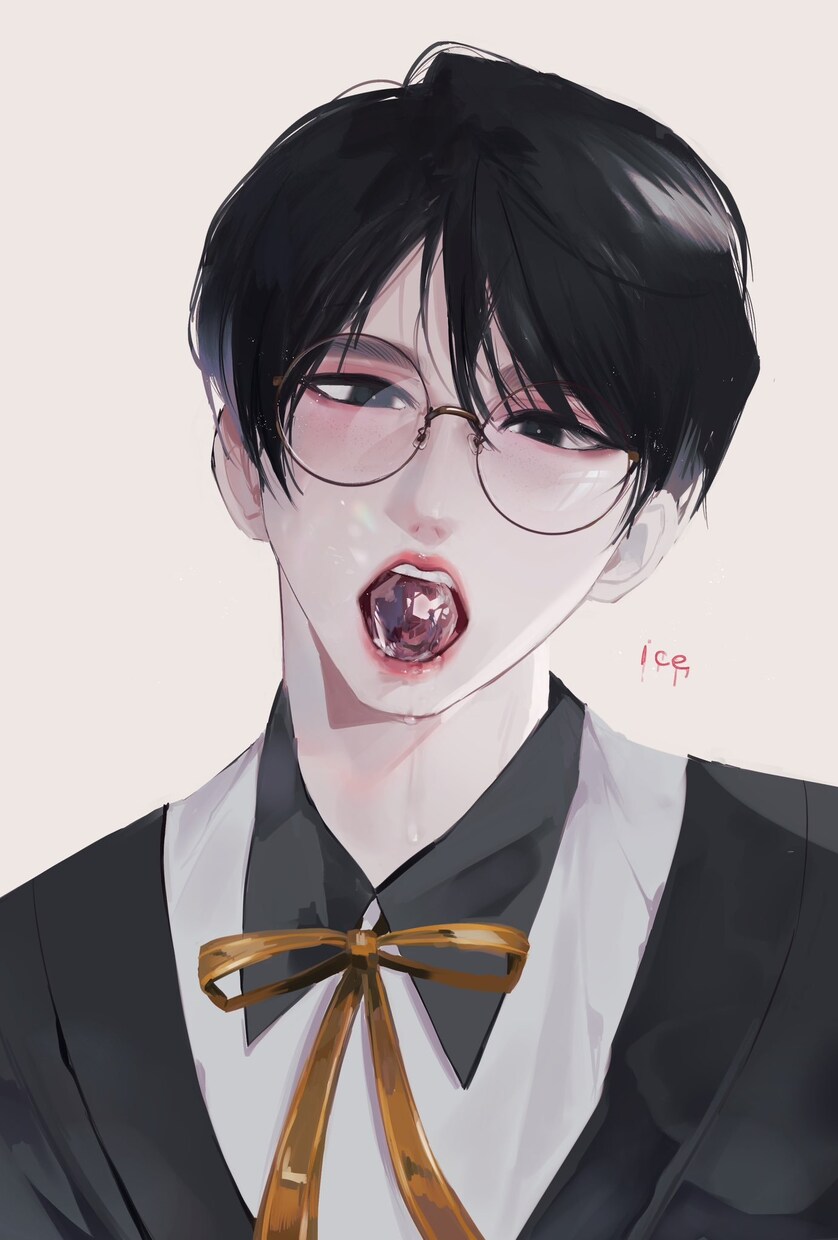 男の子のイラスト承ります 眼鏡男子のイラストが得意です。眼鏡男子はお任せ下さい! イメージ6