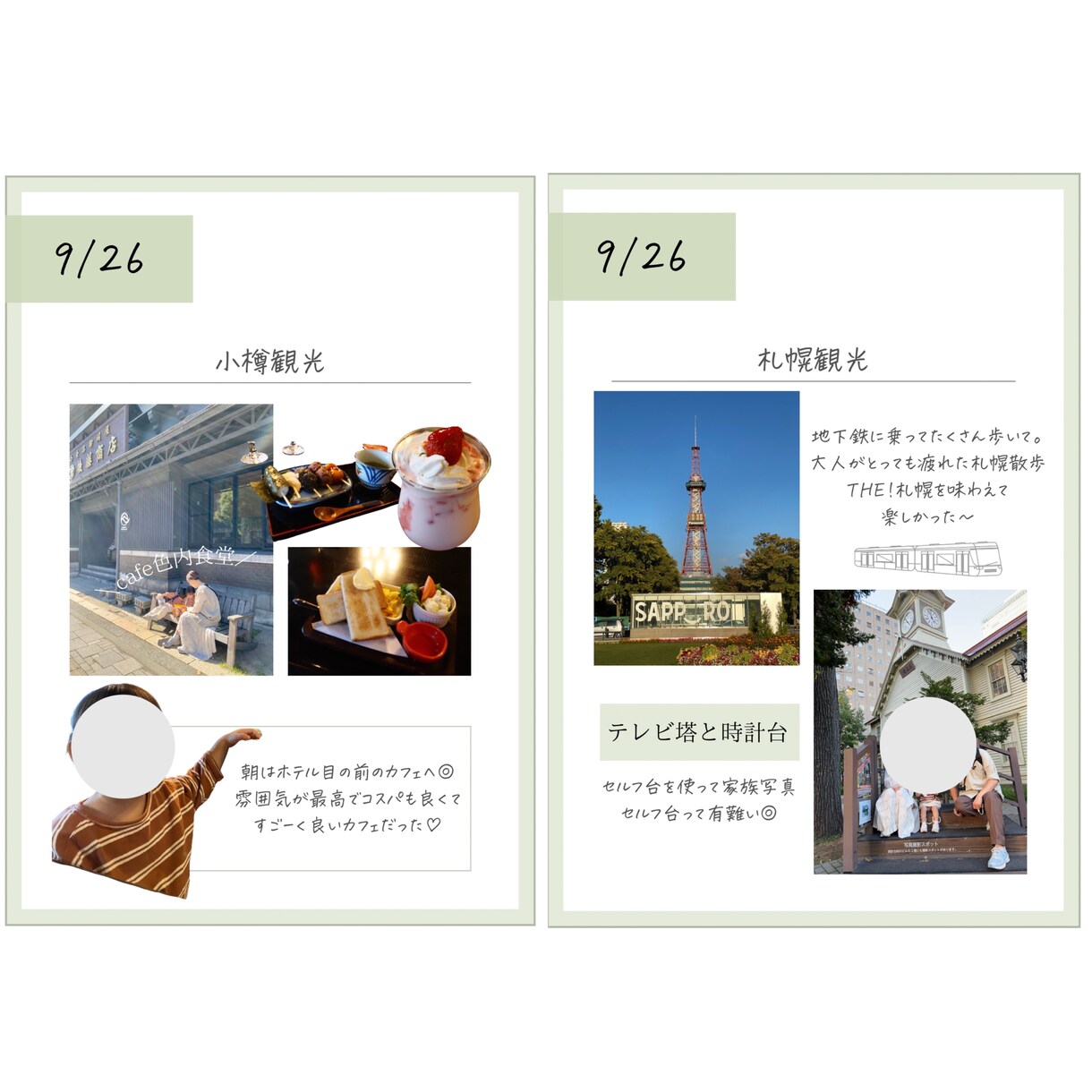 家族、恋人、ひとり旅の思い出残します 旅の思い出を冊子のようにして残しませんか？ イメージ5