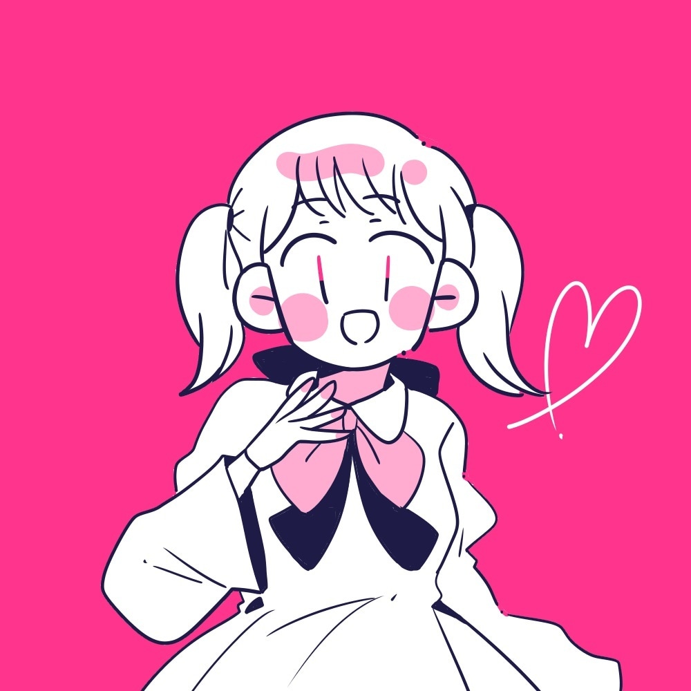 最短納品即日✎シンプルな女の子のアイコン描きます シンプルなのにかわいい♡貴方だけのアイコンを描きます！ イメージ3