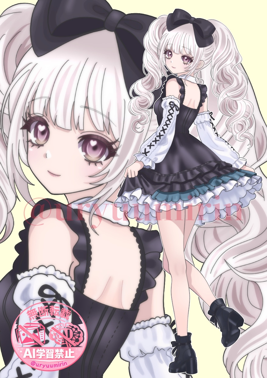 あなただけの立ち絵を描きます スピード納品で可愛い女の子をお届けします！ イメージ2