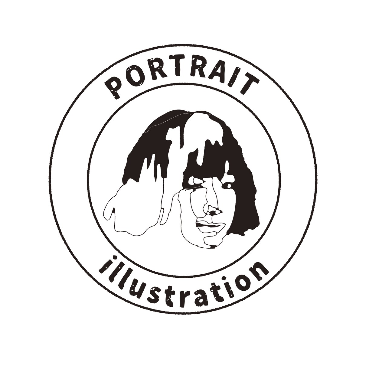ロゴ風の似顔絵イラスト作成します デジタルで抽象的、シンプルでスタイリッシュな似顔絵を制作！ イメージ7