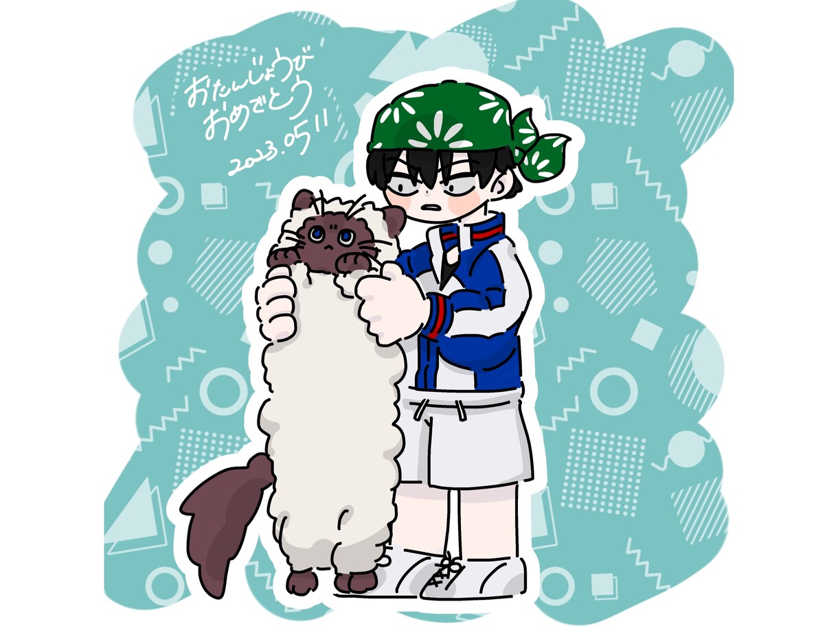 やや等身高めSDイラスト作成いたします 写真に添えてもかわいい！を目指しています イメージ2
