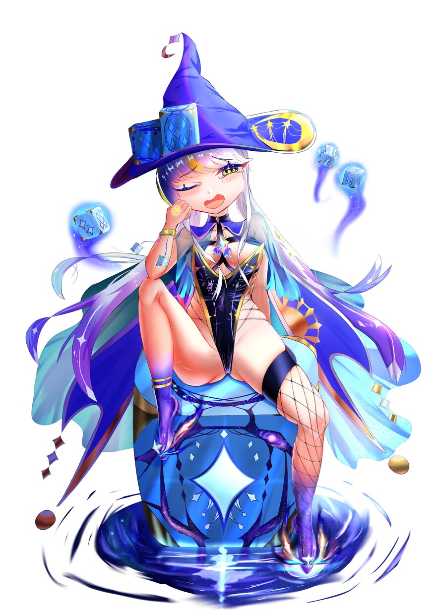 キャラクターの立ち絵を作成します 邪悪なキャラデザが得意です  色鮮やかに描きます イメージ7