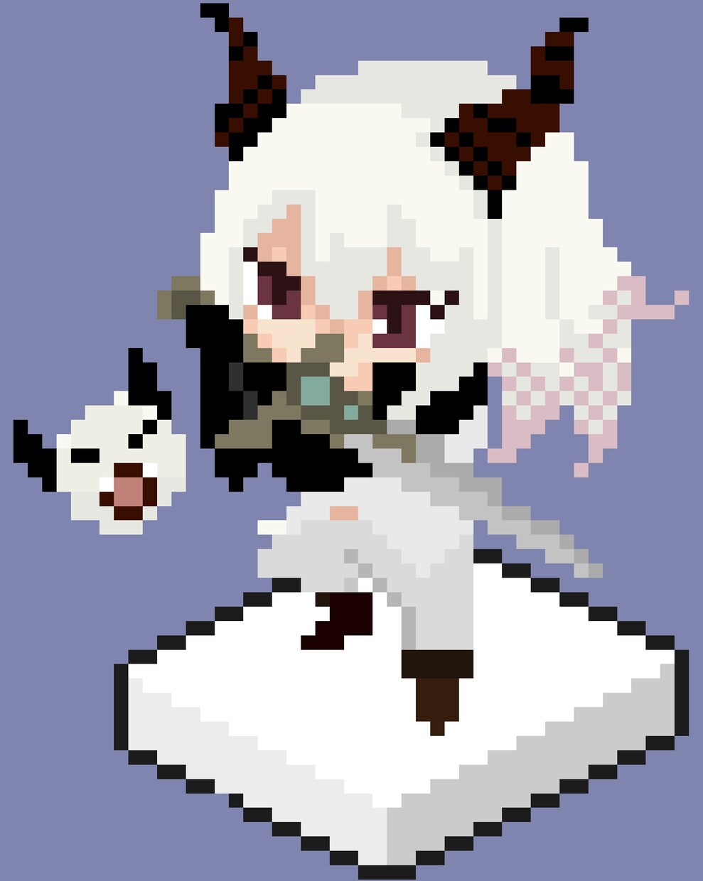 可愛らしいキャラクタードット絵描きます ドット絵・ピクセルアートが欲しい方！アニメーションも可 イメージ7