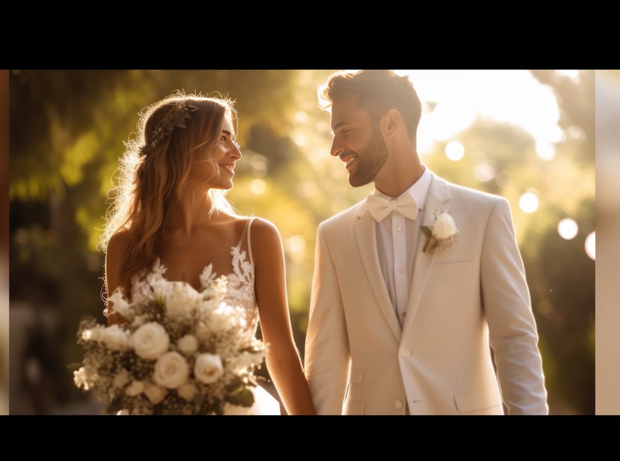 映画予告風の結婚式オープニングムービーを作成します 英語ナレーションのオープニングでインパクト絶大の開宴！ イメージ4