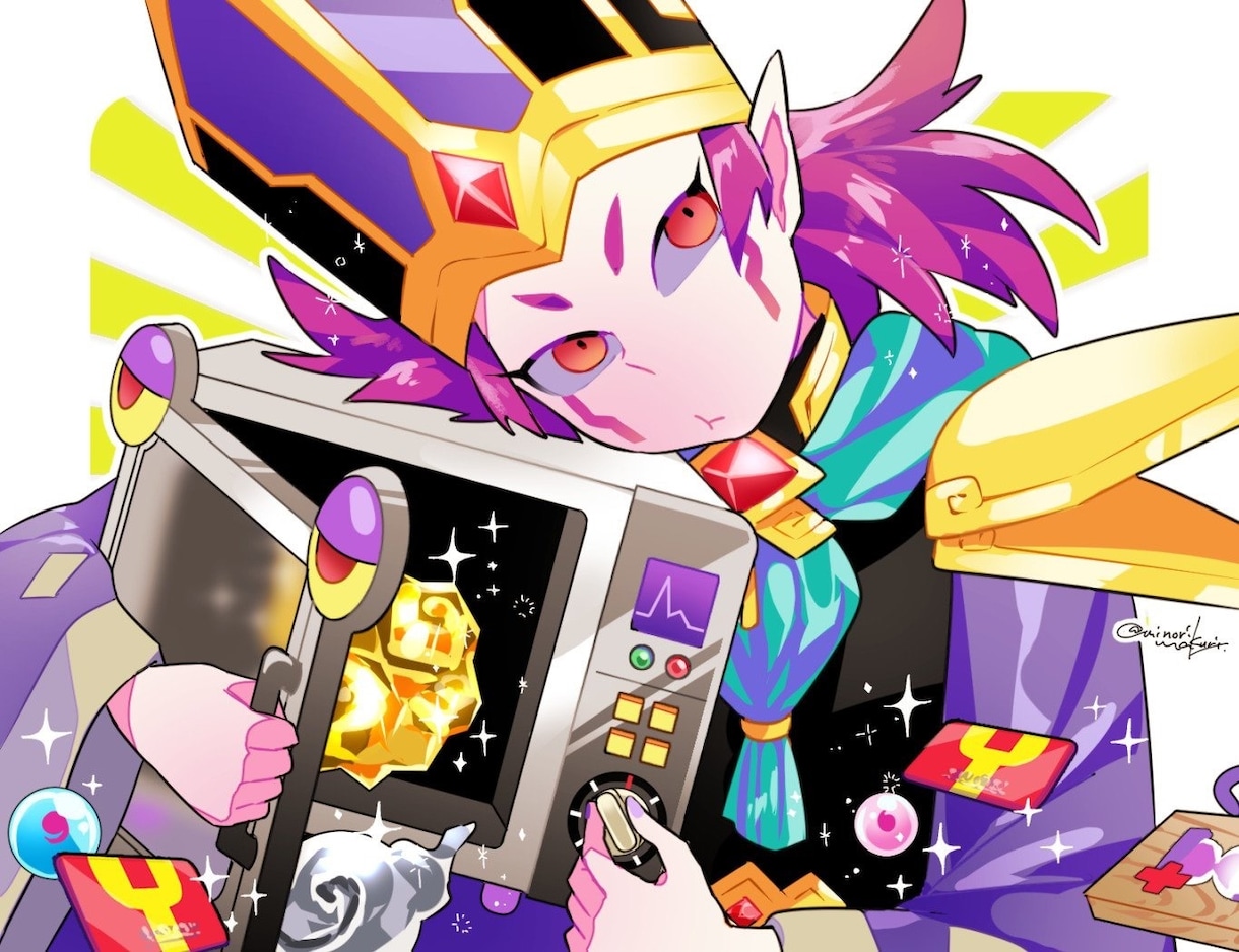 1枚絵イラスト描きます 目に留まるポップで色鮮やかなイラスト イメージ1