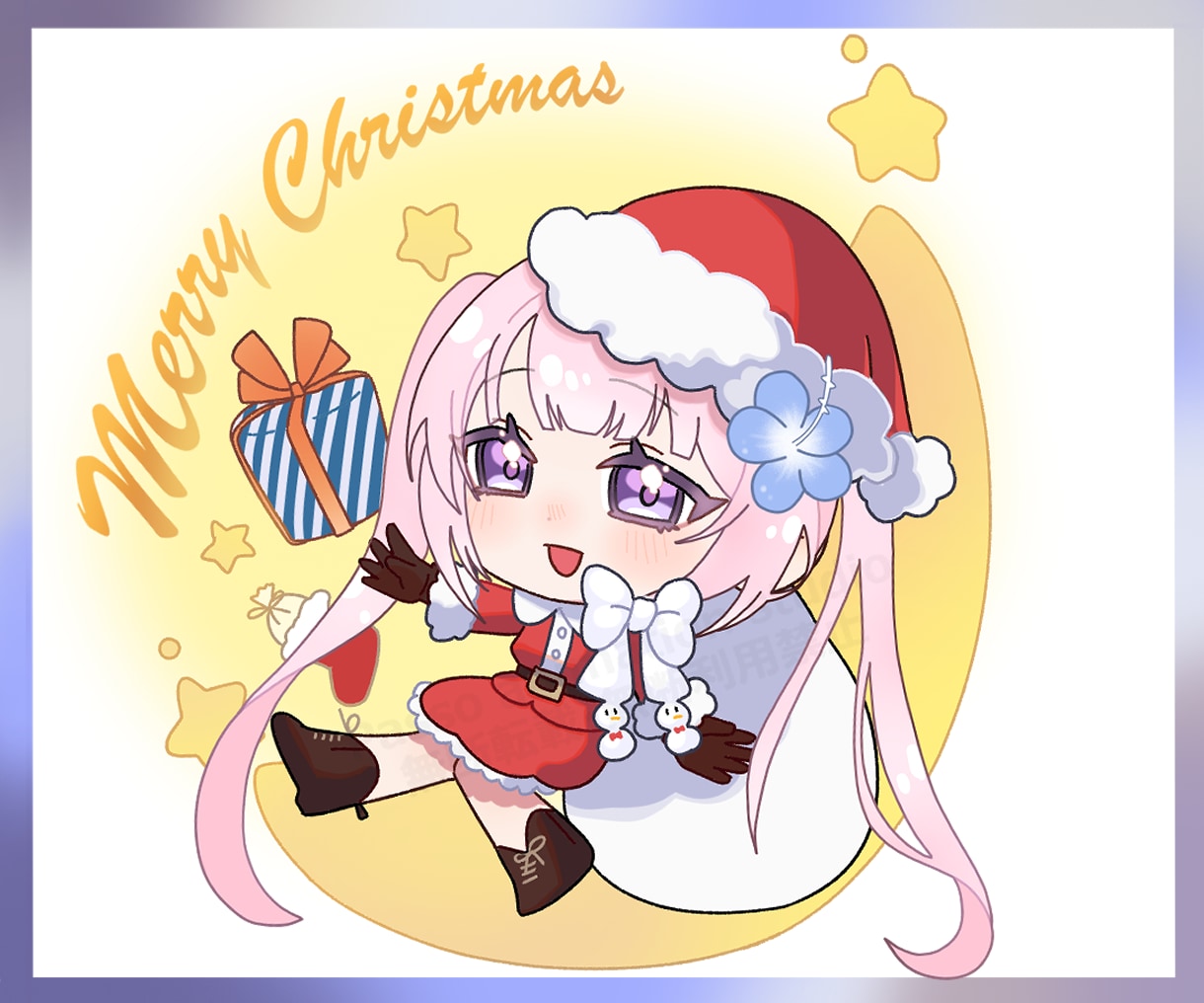 商用OKクリスマス量産イラスト作成をします 商用OKのためIRIAMのギフトにもおすすめ! イメージ2