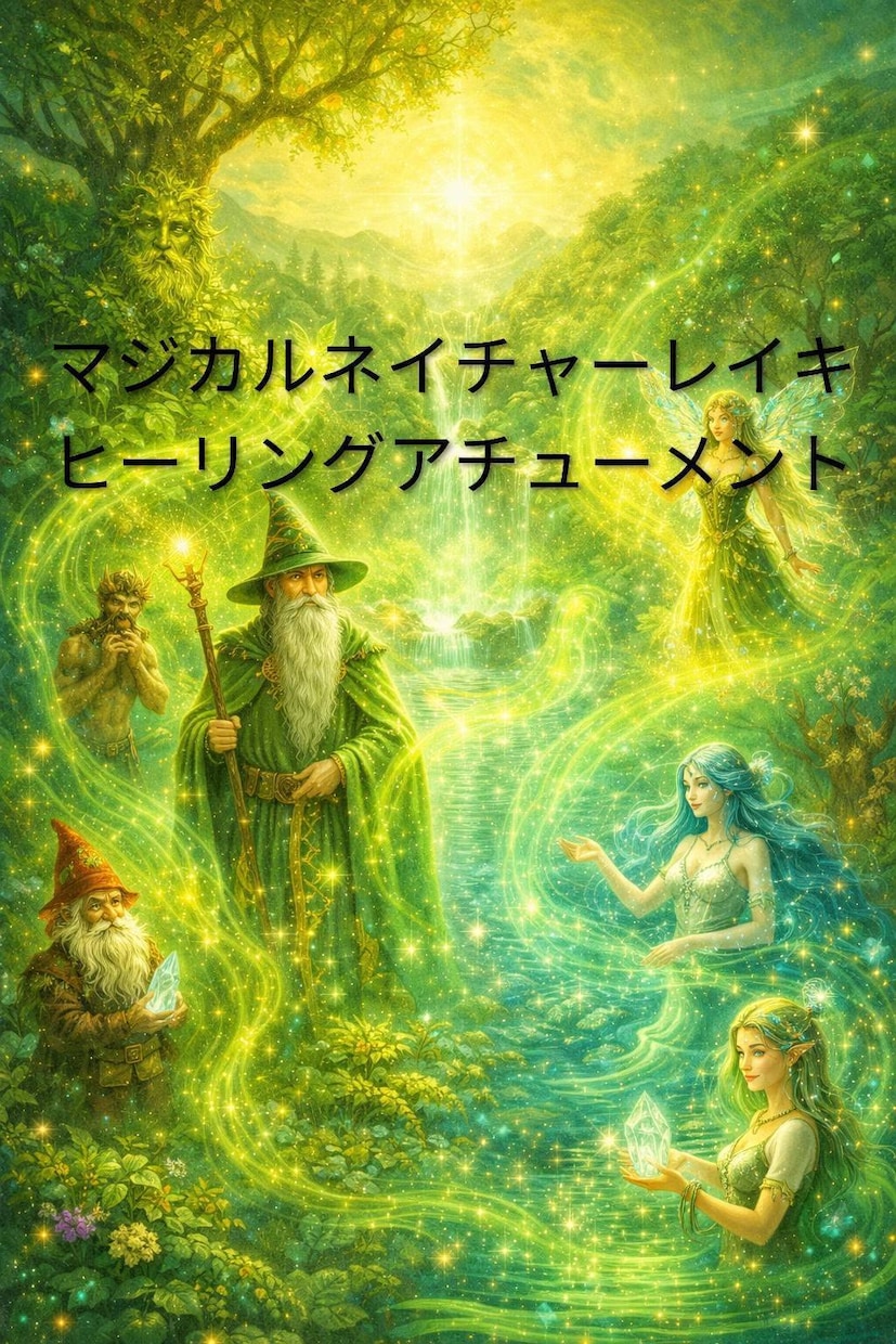 マジカルネイチャーレイキを伝授します 聖なる地球との繋がりを強め、貴方のスピリチュアル的成長を促す イメージ1