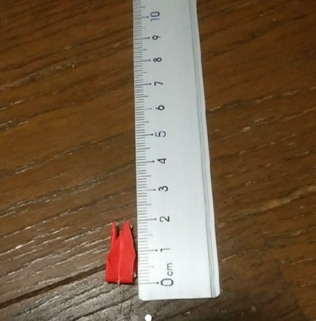 折り鶴　完成品販売してます ミニ千羽鶴　完成品です　ずに繋げられます イメージ3