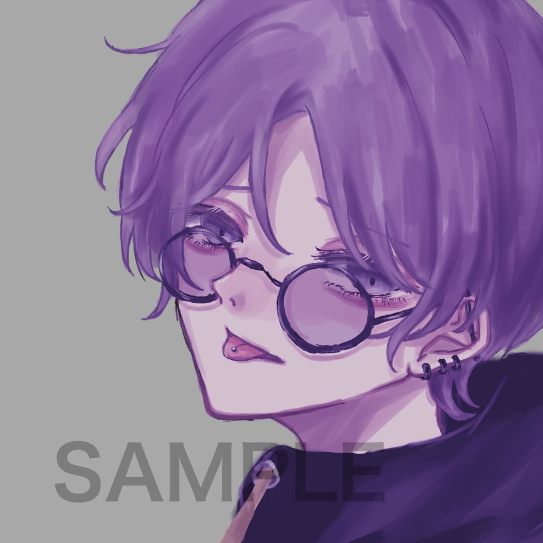 SNS等で使えるアイコン用イラスト描きます あなただけのオリジナルイラストを作りませんかU・ ̫・U イメージ1