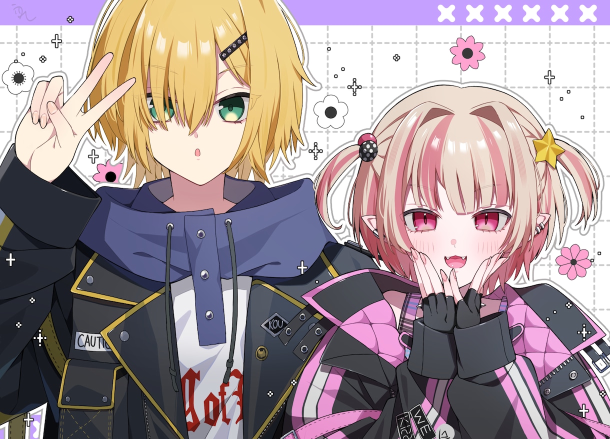 様々な用途の一枚絵イラストお描きします 配信用、MV、グッズ、記念、アイコン、TRPGなどに！ イメージ4