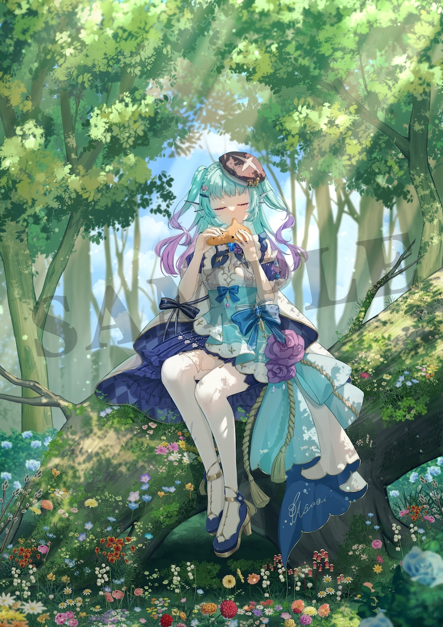 美しいイラストを魅力的にスピーディに描きます MV用、サムネイル、立ち絵、１枚絵など承ります イメージ8