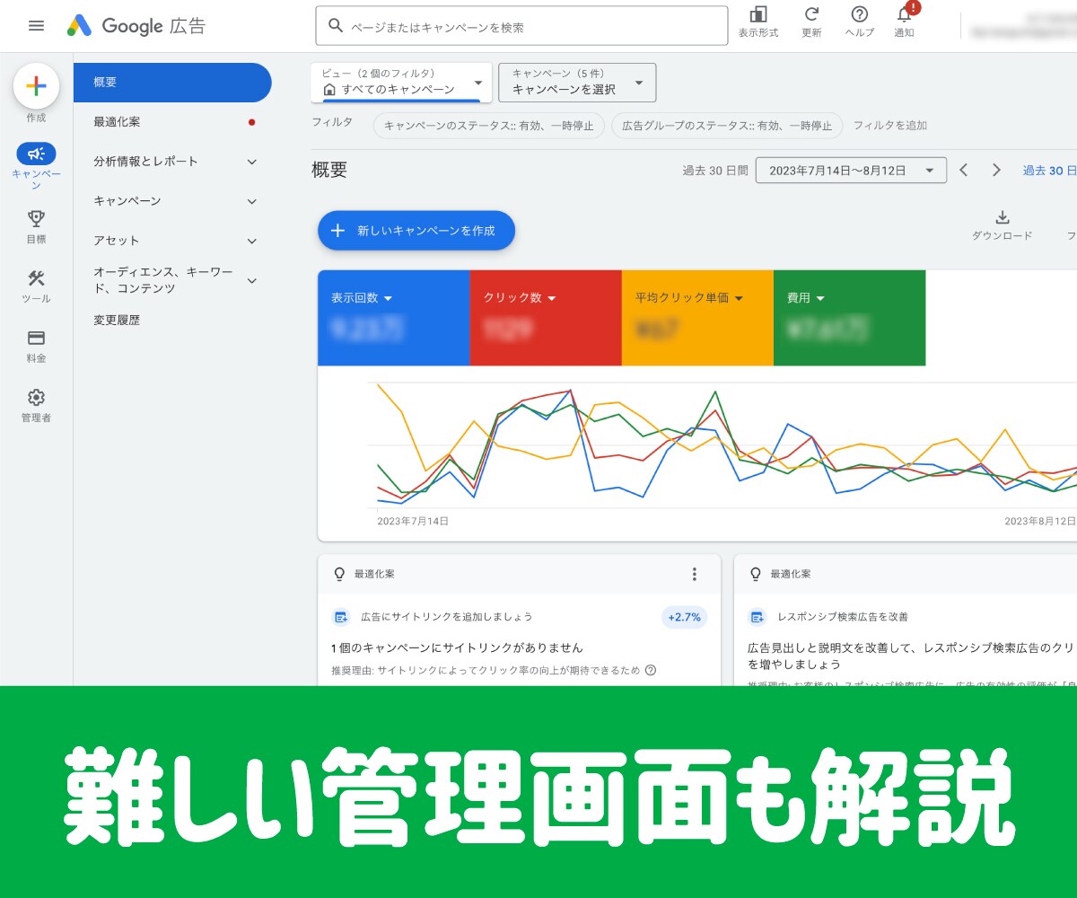 Google広告さくっと初期設定します リスティング広告の面倒な初期設定を代行！ イメージ2
