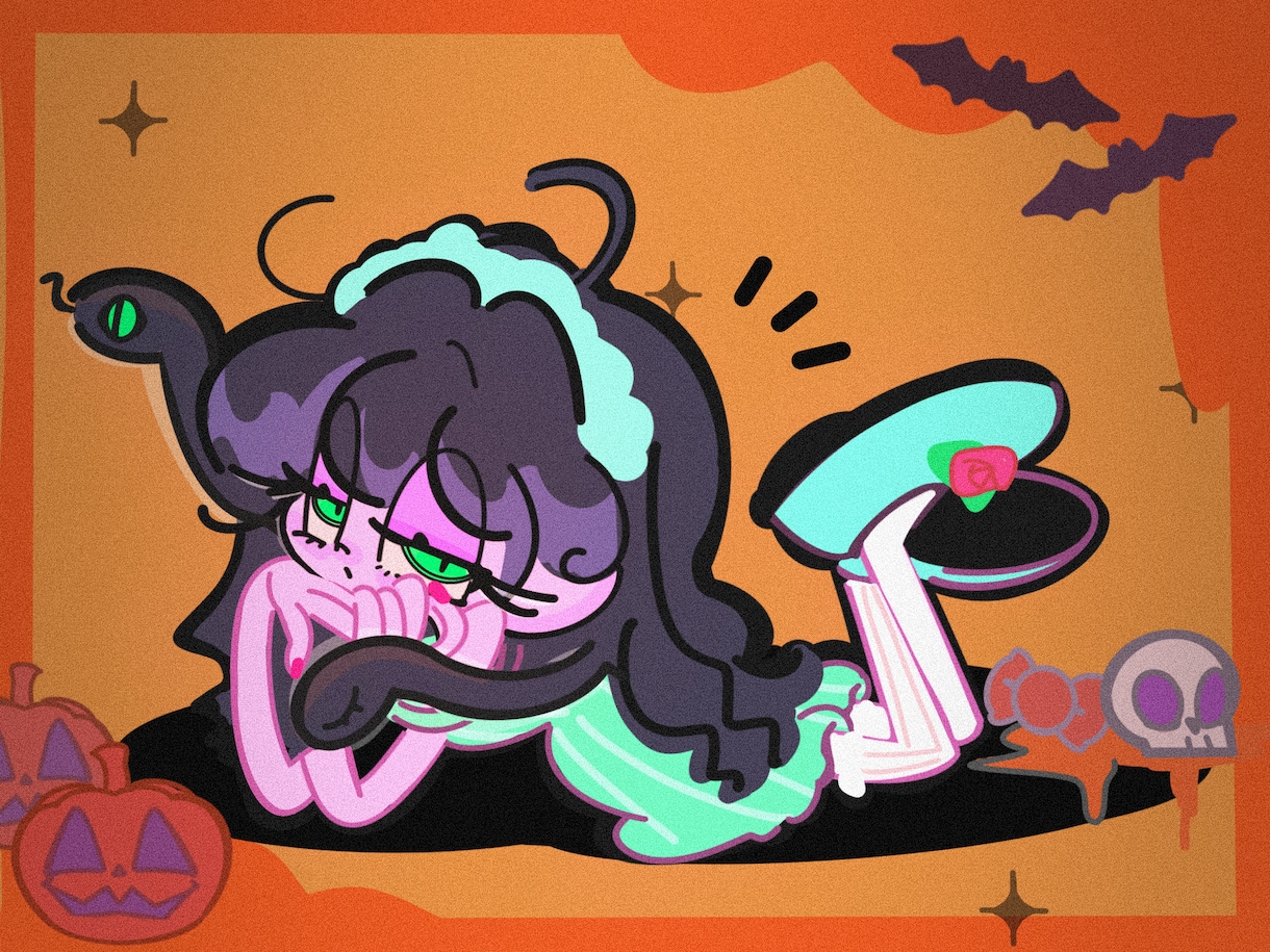 カートゥーン風！レトロポップなイラストお描きします レトロとポップの間に少しスパイス効かせた世界観をイラストに イメージ1
