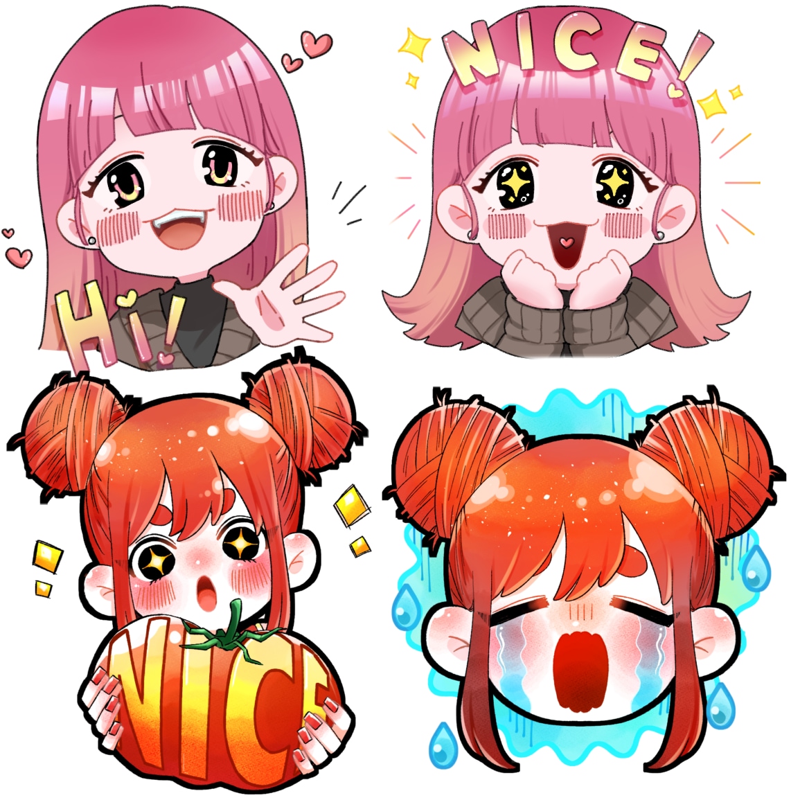Twitchスタンプ描きます 可愛くて使い勝手のいいTwitchスタンプを描きます！ イメージ1