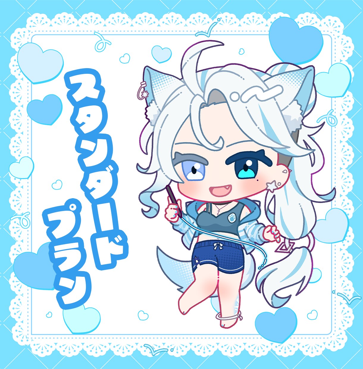 グッズにも◎かわいいSDイラスト作成します かわいくてキャッチーなミニキャライラストをご検討中の方へ イメージ3
