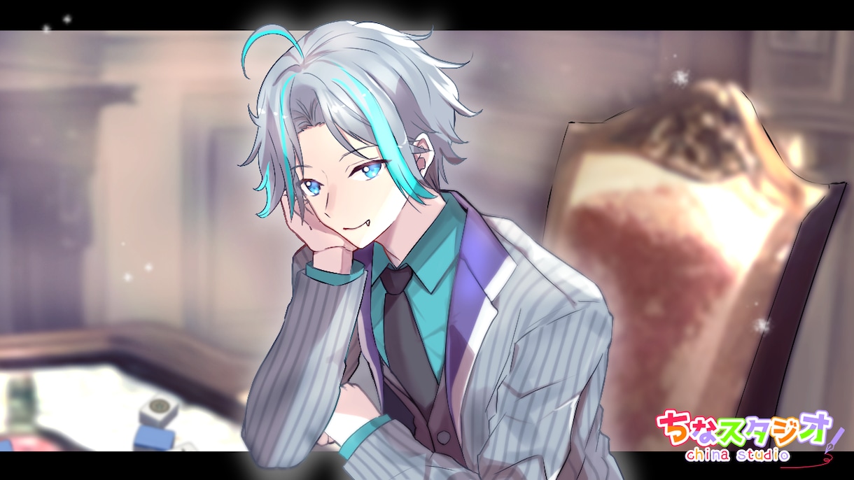 IRIAM　Vtuber　可愛いイラスト描きます キャラデザ、SNS、ブログ、 VTuberデザイン イメージ4