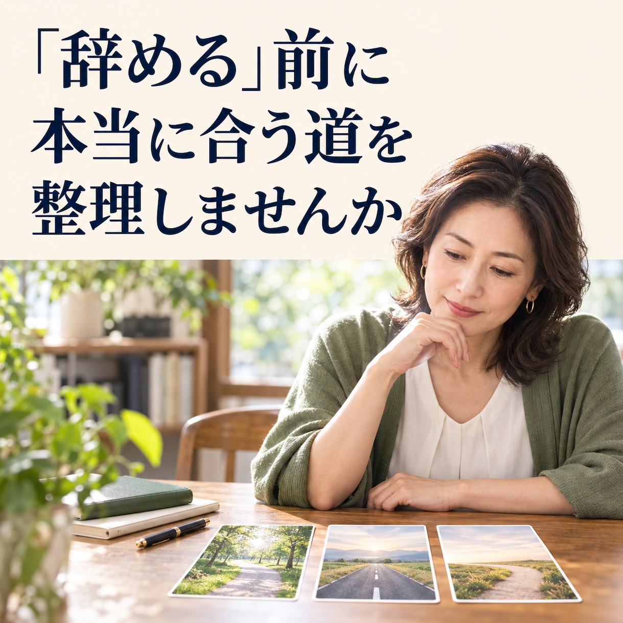 続ける・変える・休むを算命学で整理します 40・50代女性の働き方を決める本格鑑定です イメージ6